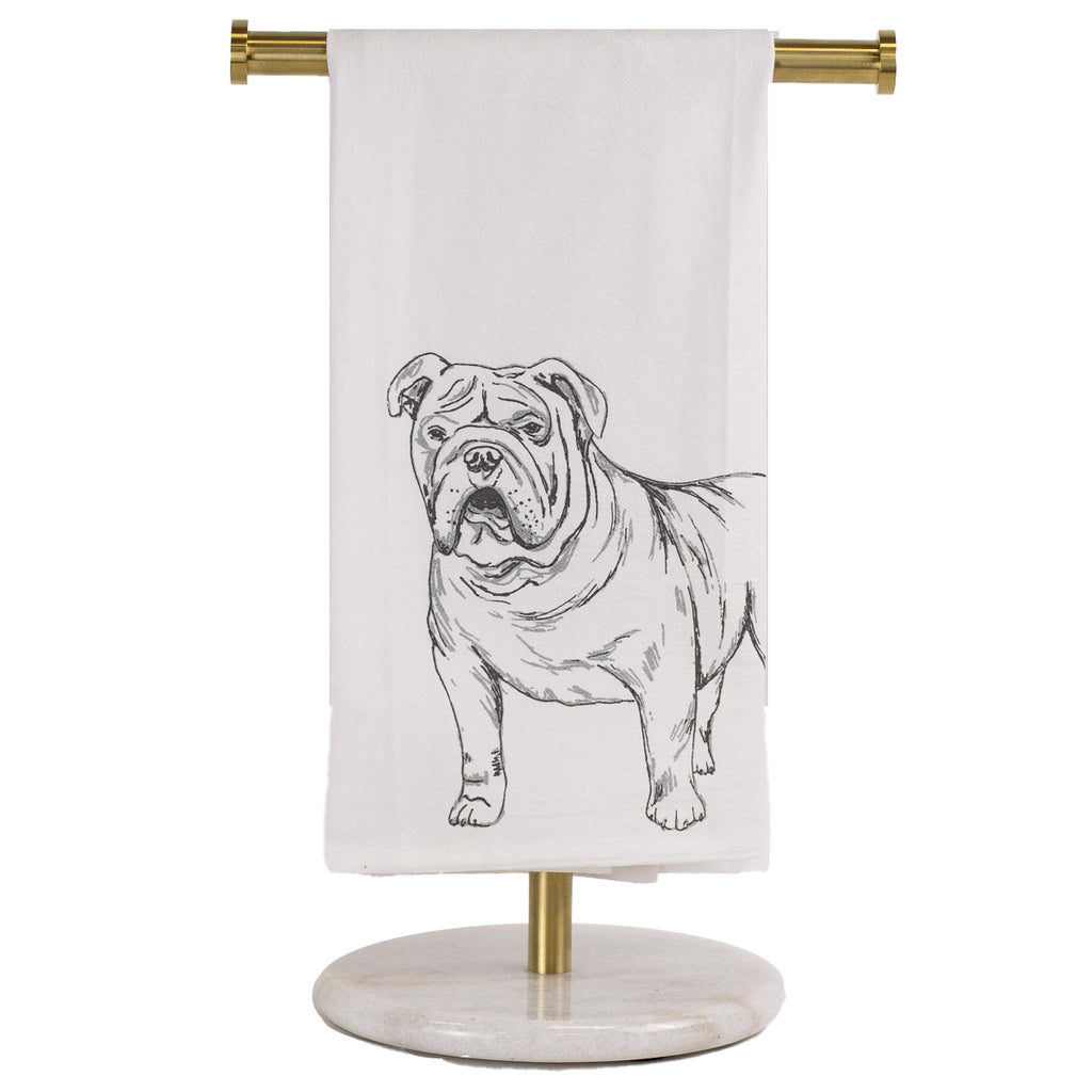 Bulldog Pride Hand Towel