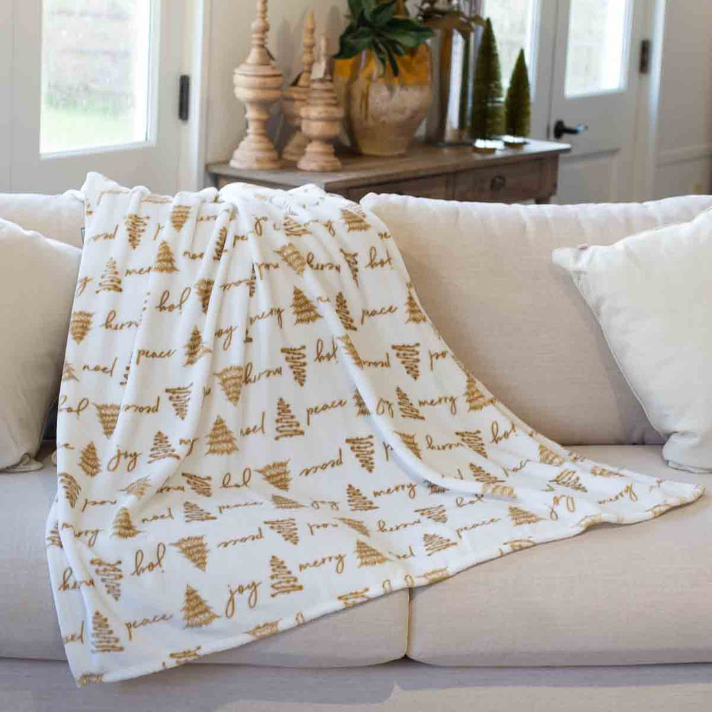 Christmas Tidings Throw