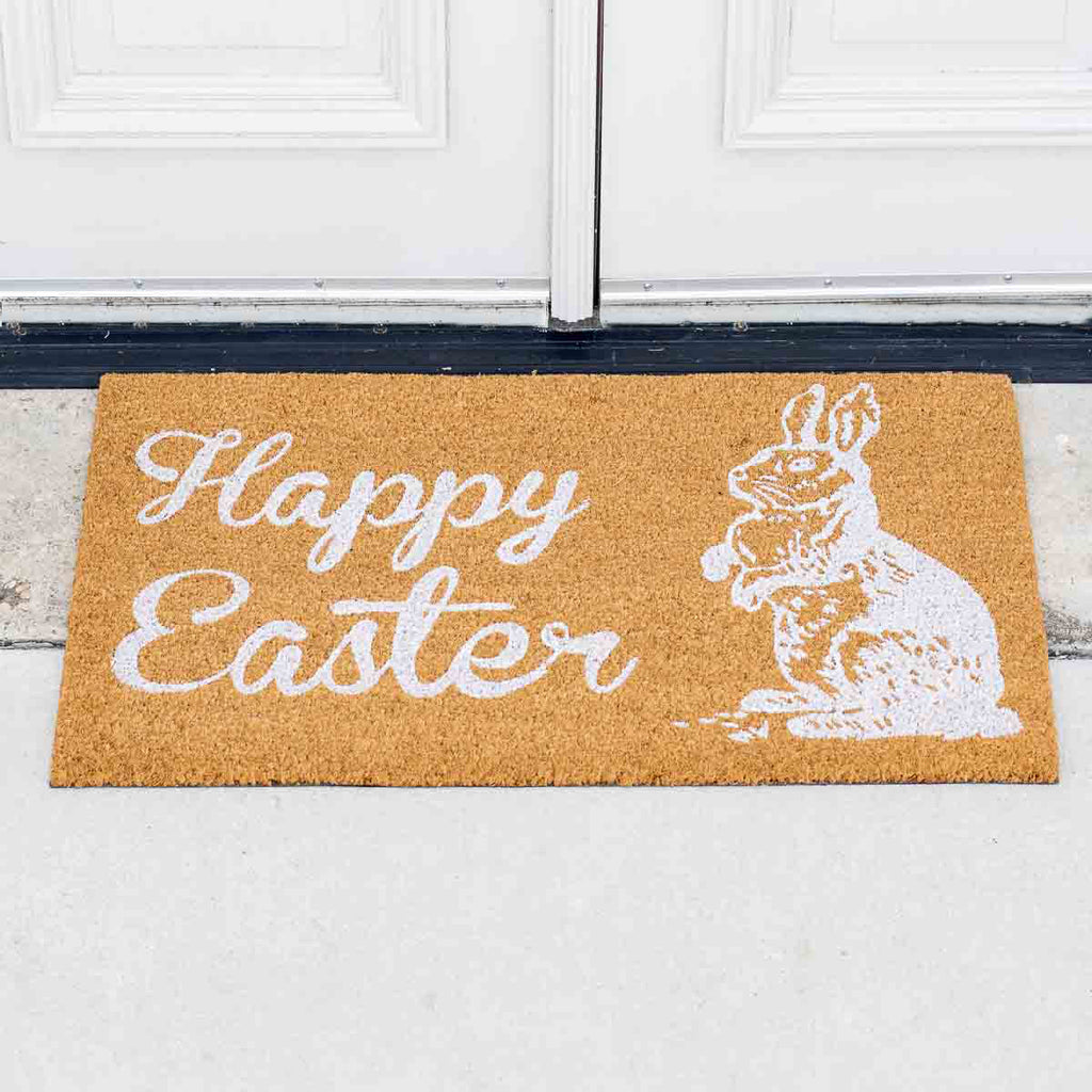 Happy Easter Coir Doormat