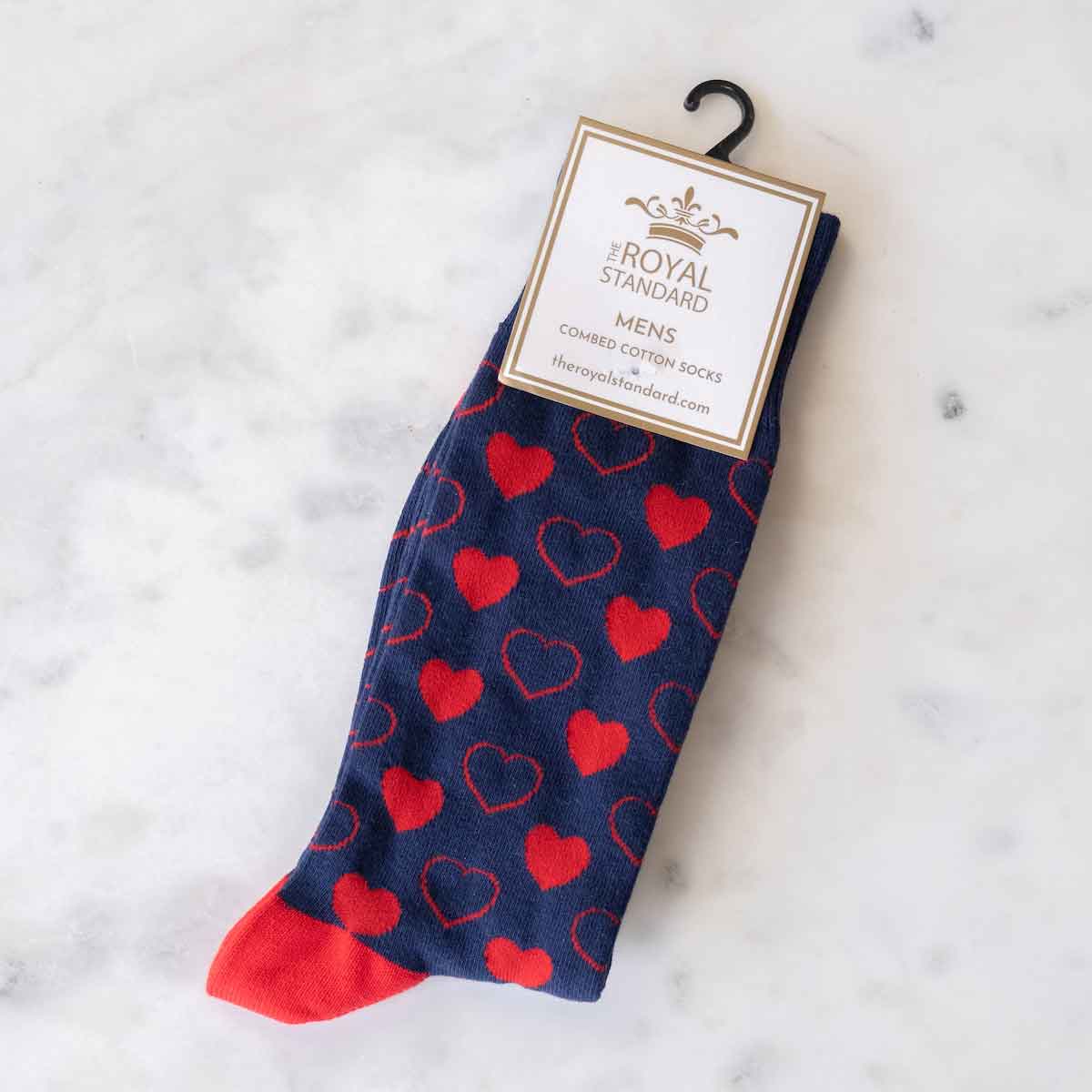 Men's Heart Socks