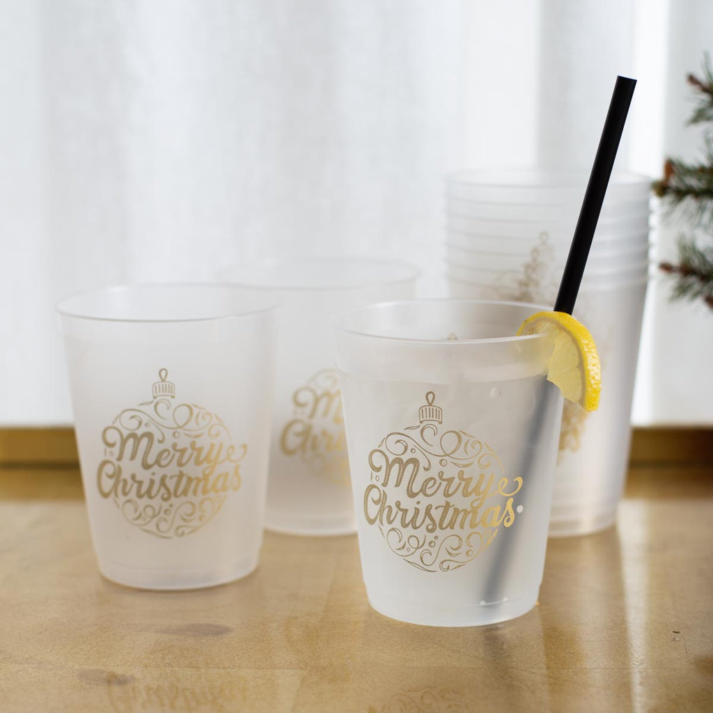 Merry Christmas Party Cups