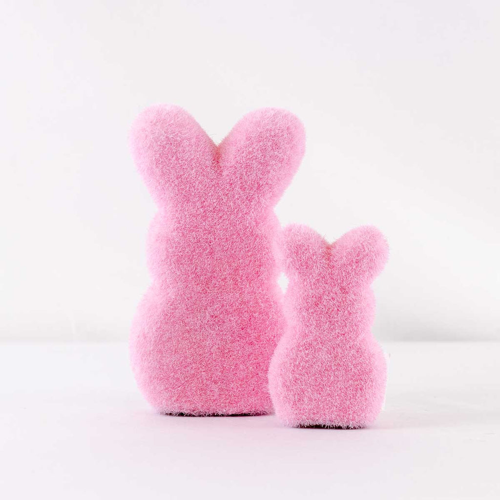 Poppy Flocked Bunny