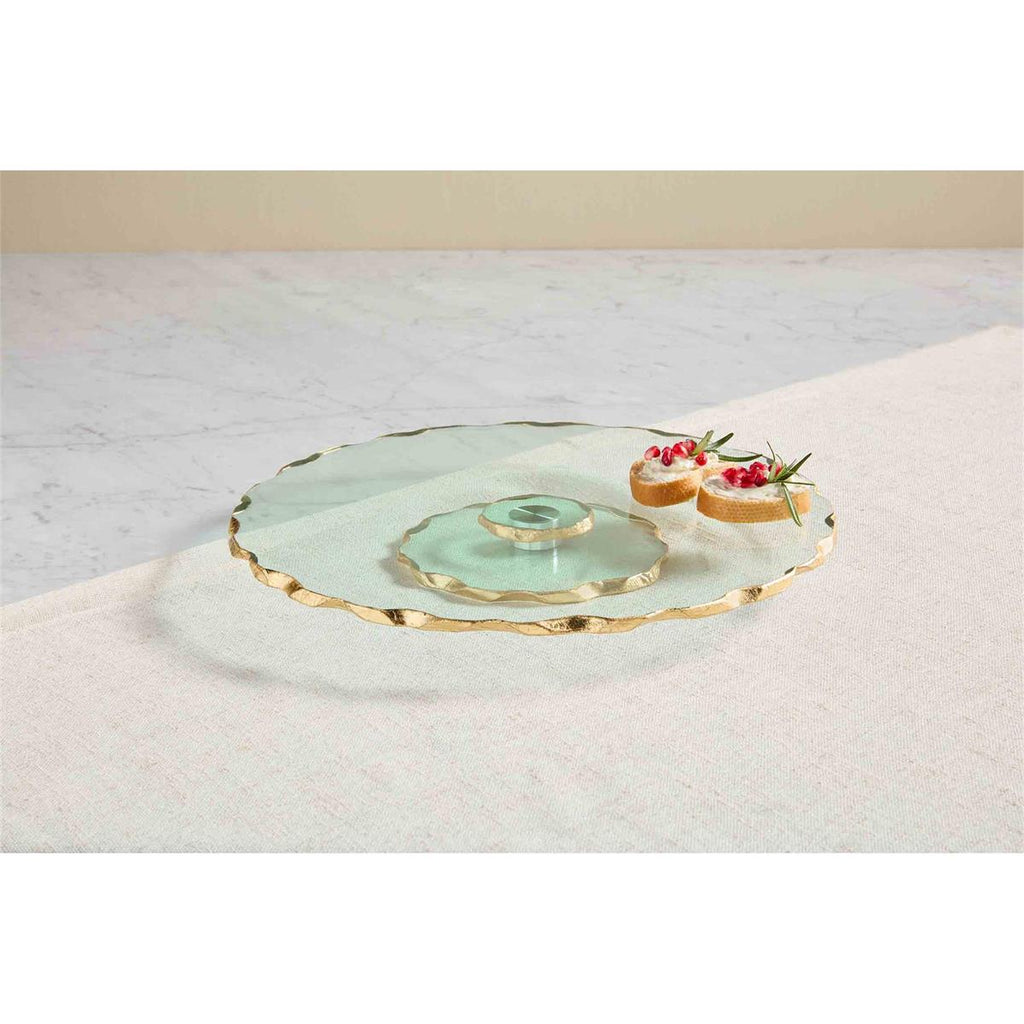 Gold Edge Lazy Susan