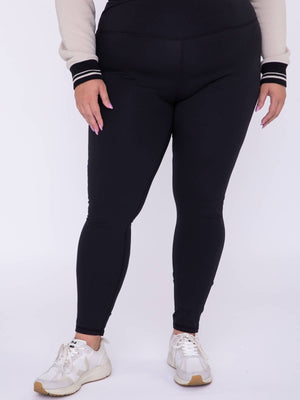 Essential Solid Leggings - Plus