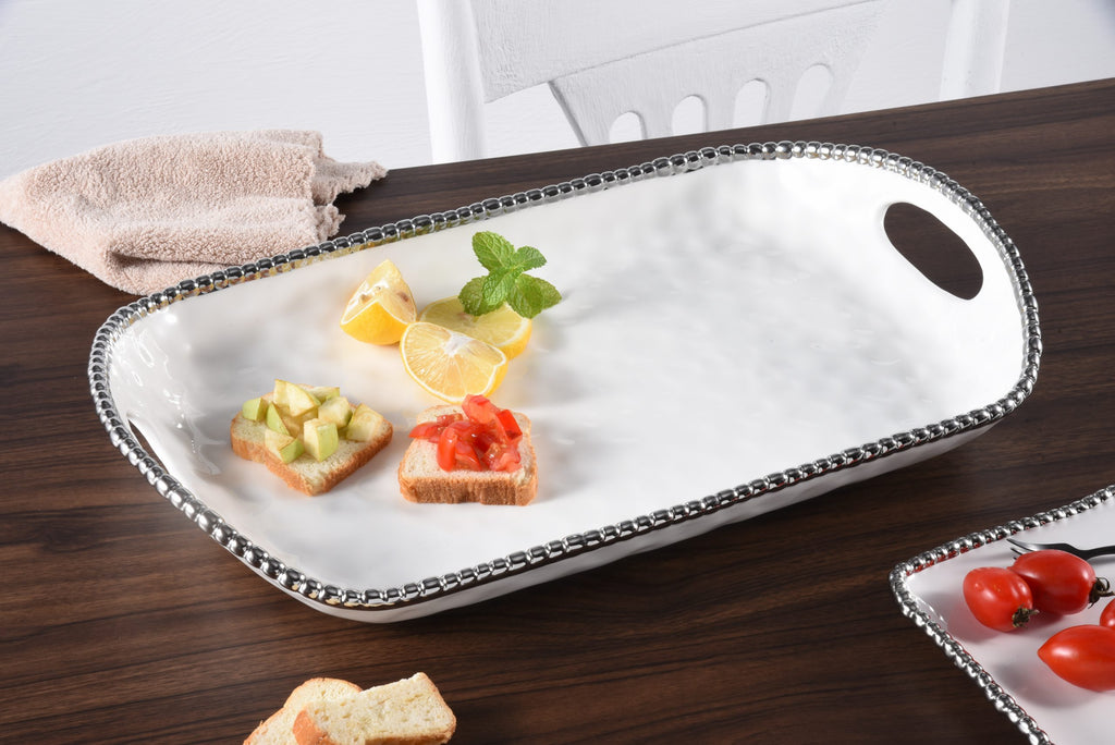 Pampa Bay - Rectangular Tray with Handles