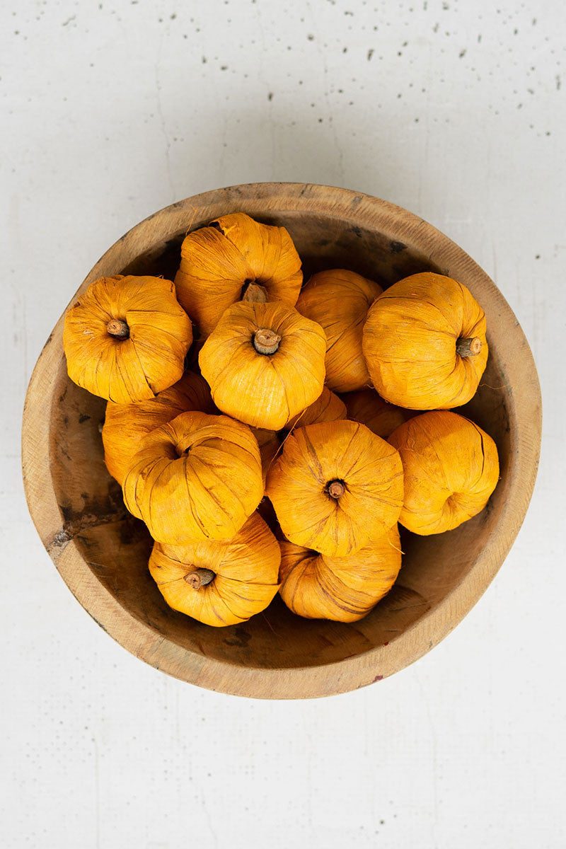 Mini Faux Pumpkins