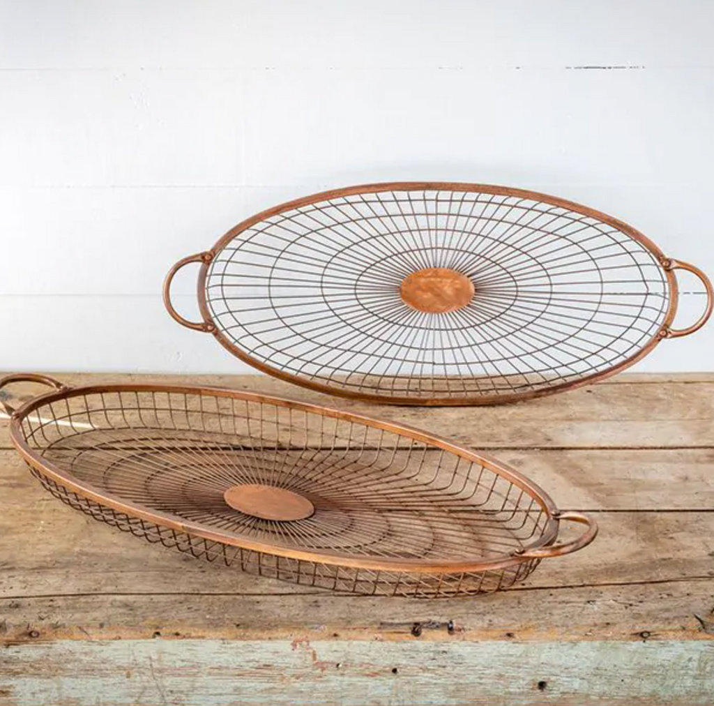 Wire Oval Serving tray