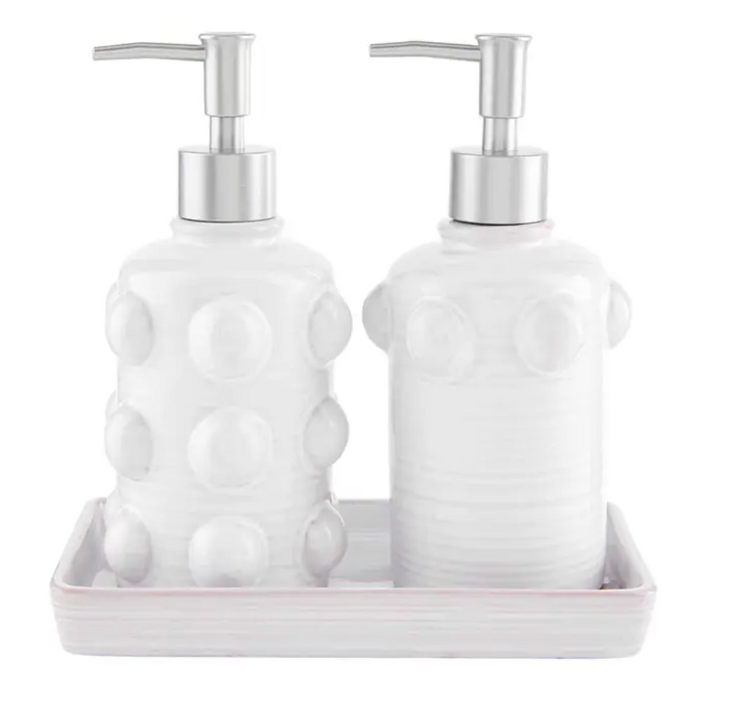 Beaded Soap Pump Set