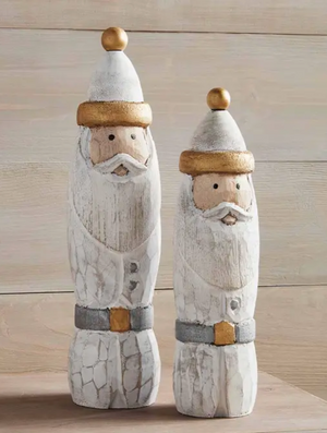 Wood Santa Sitter Set