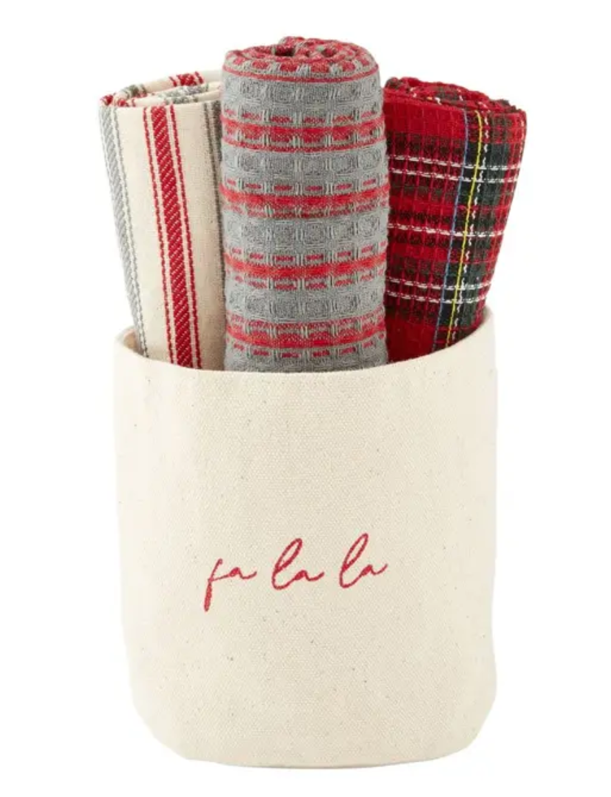 Towel Bucket Set