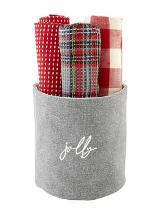 Towel Bucket Set