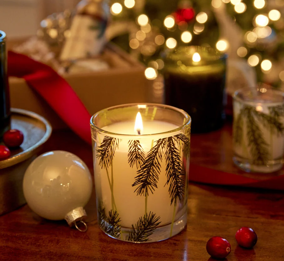 Pine Needle Candle