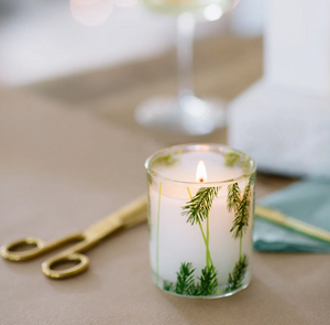 Pine Needle Candle