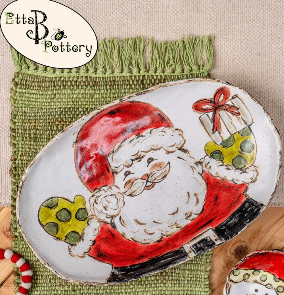 Etta B - Santa Platter