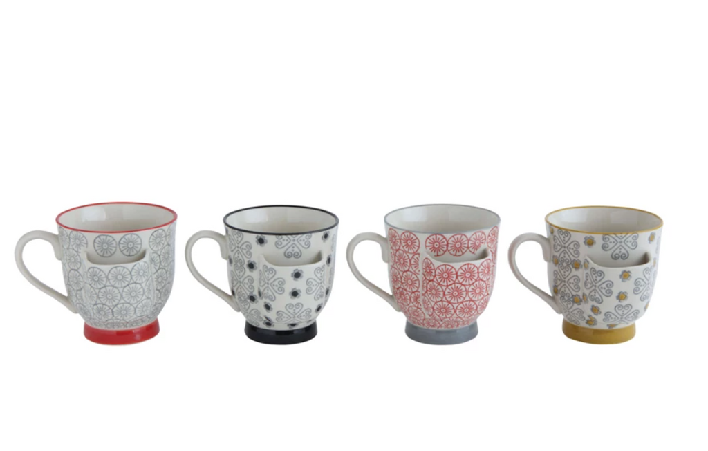 Mug w/ Tea Bag Holder