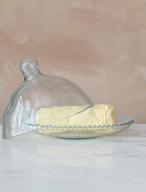 Glass Butter Dish