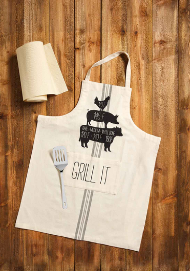 Grill It - Apron and Spatula Set