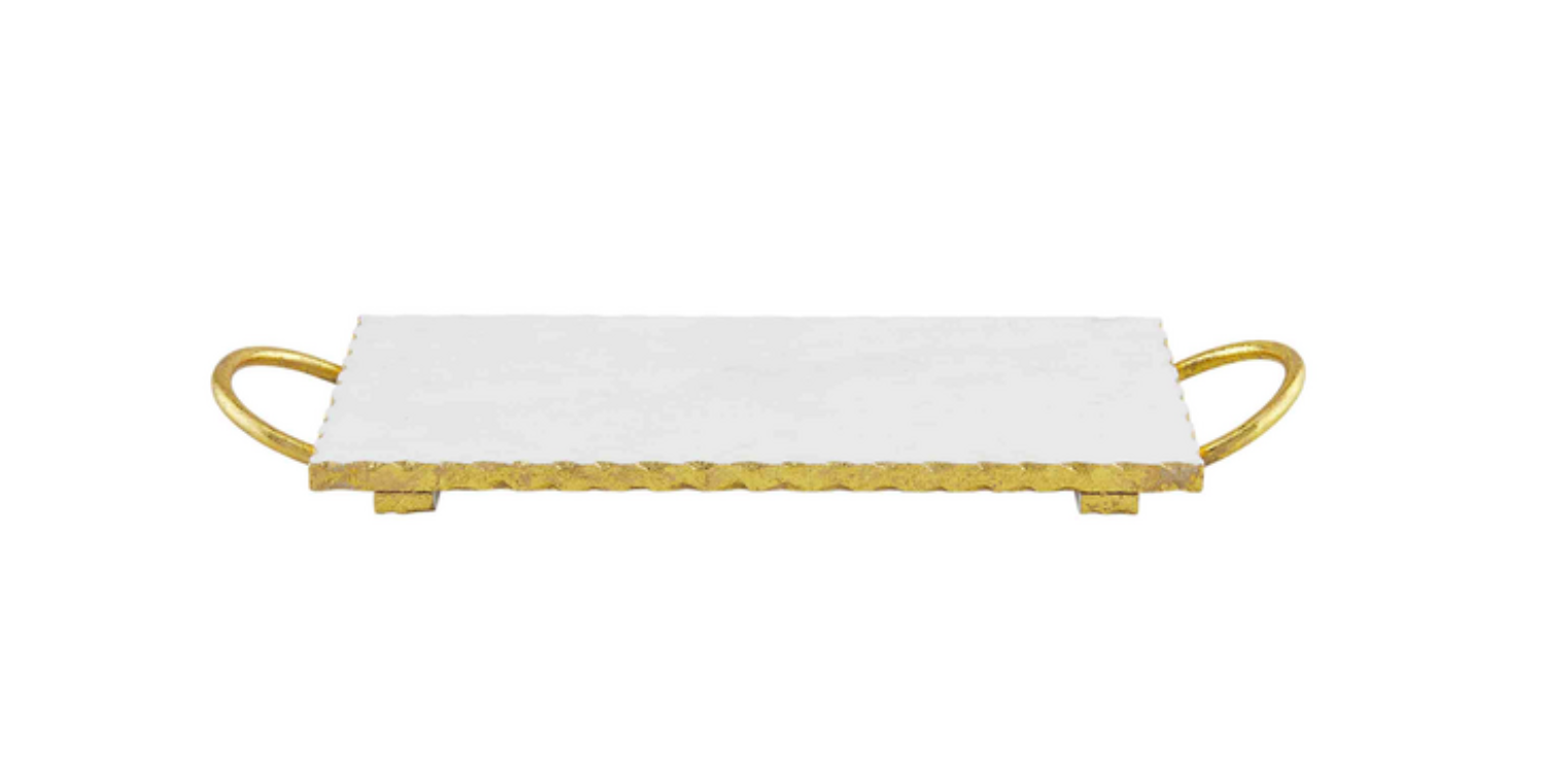 Gold Edge Marble Board