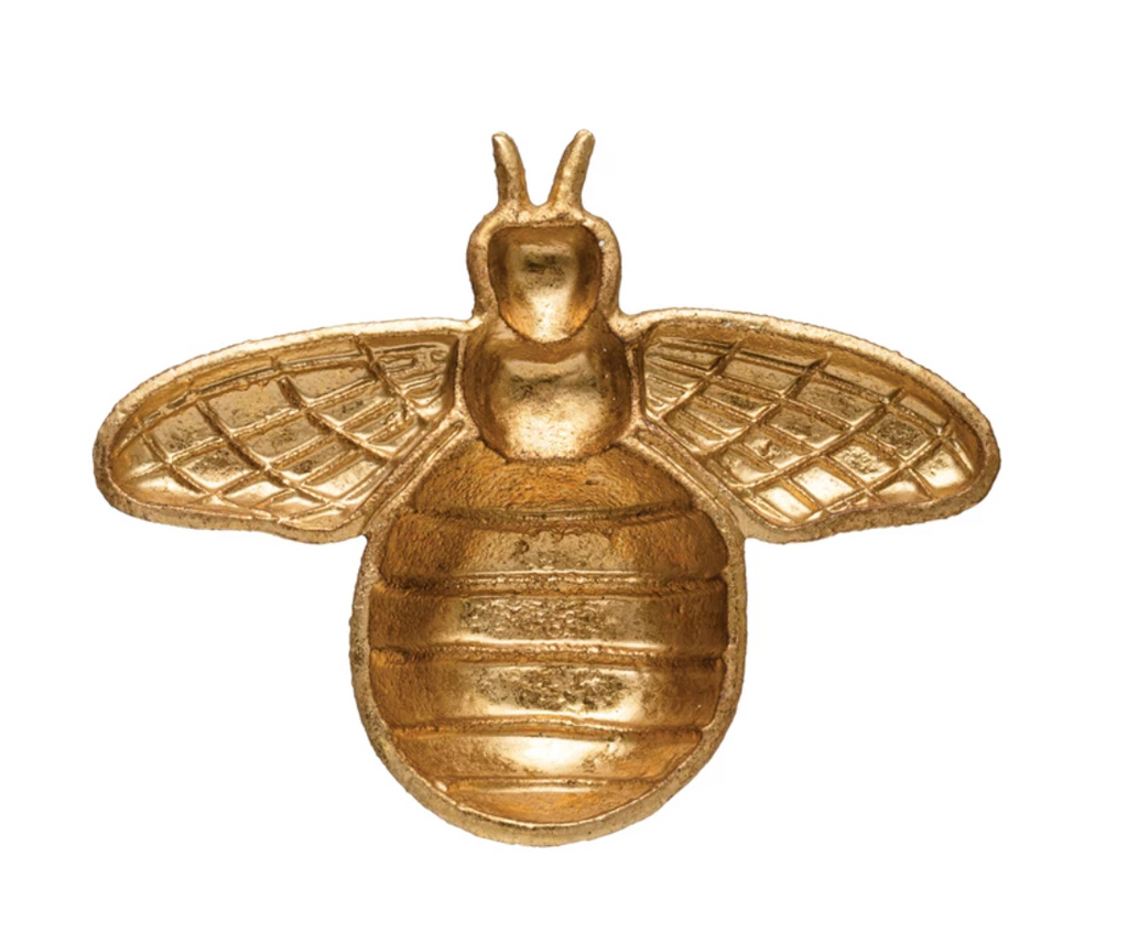 Cast Iron Gold Bee