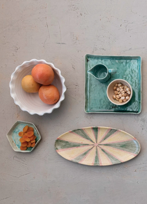 Stoneware Serving Tray