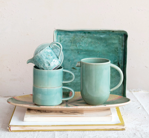 Stoneware Serving Tray