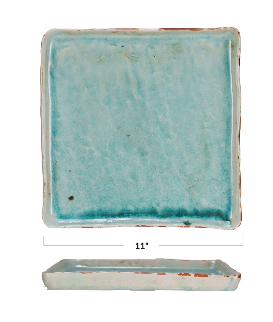 Stoneware Serving Tray