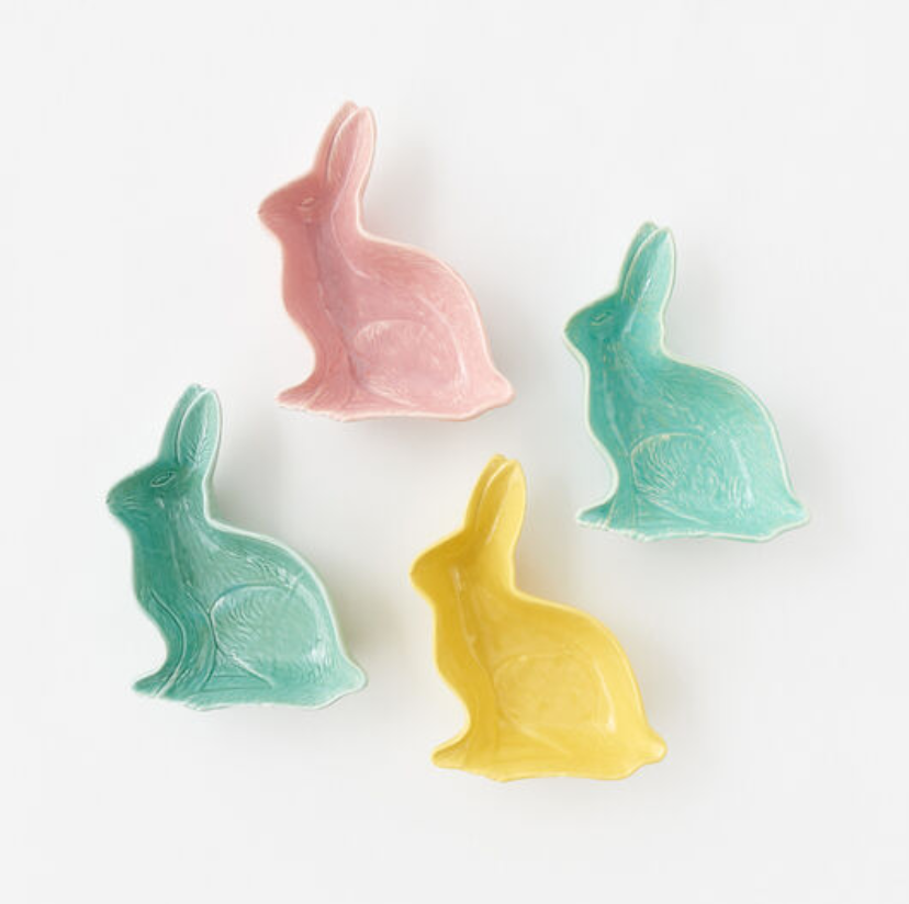 Embossed Bunny Dish