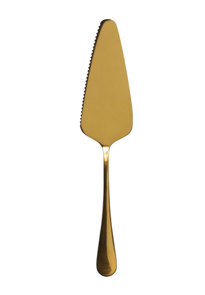 Gold Cake Server