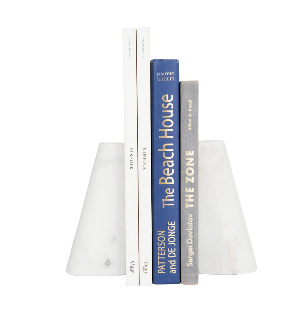 Marble Bookends