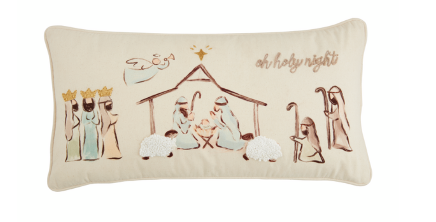 Nativity Pillow