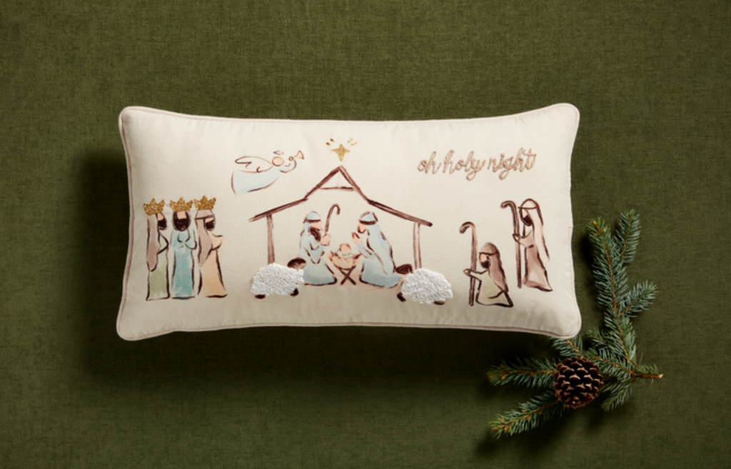 Nativity Pillow