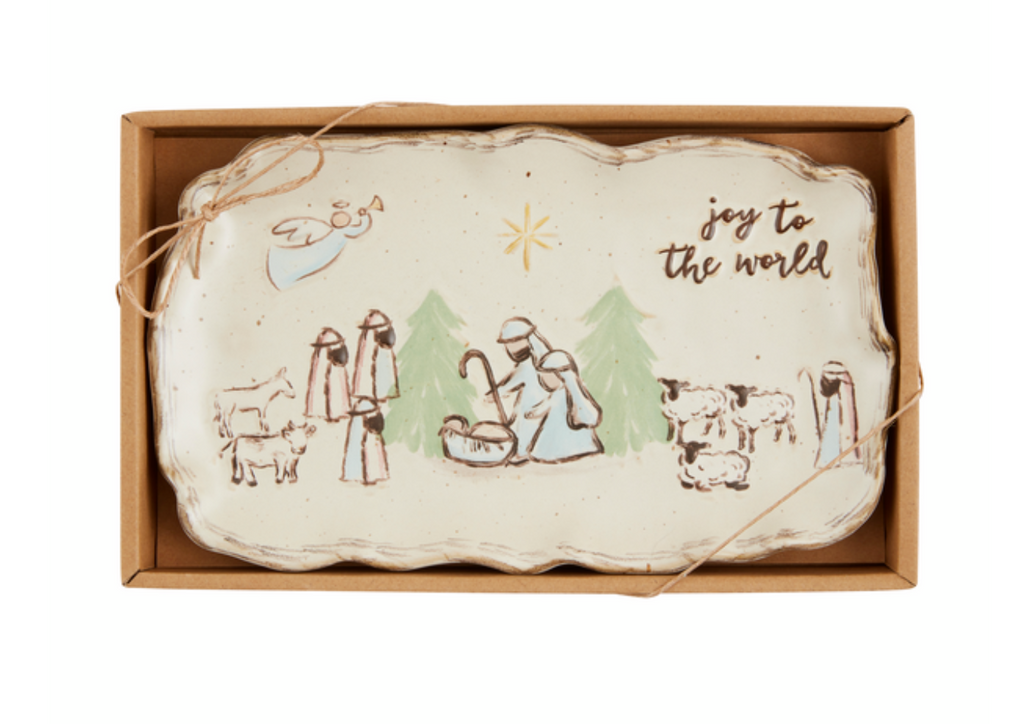 Nativity Plate