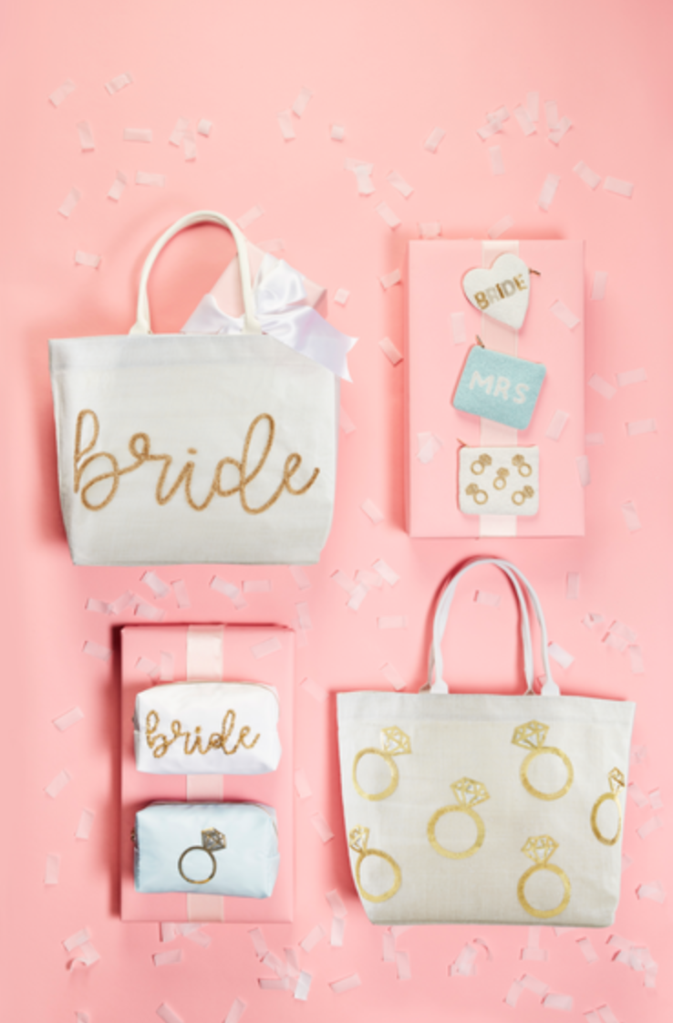 Bridal Sparkle Tote Bag