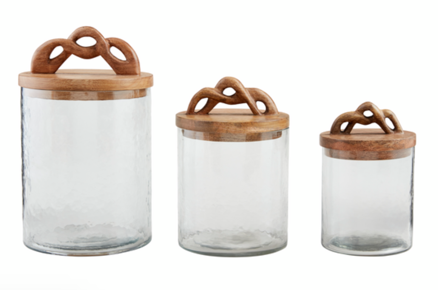 Twisted Handle Canister Set