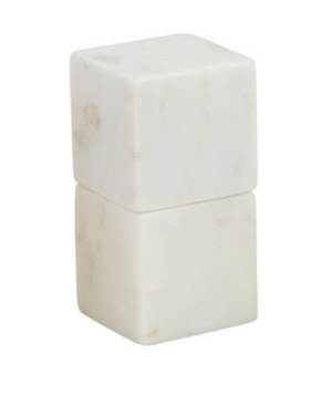 Cube Marble Salt & Pepper