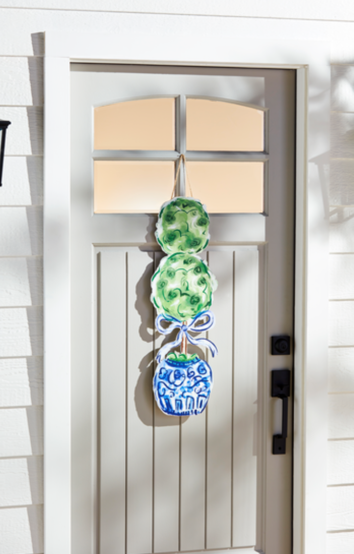 Topiary Door Hanger