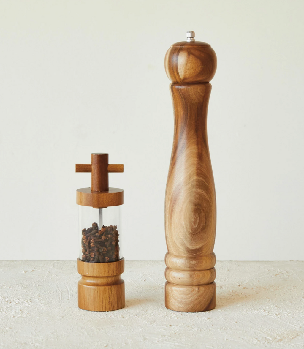 Acacia Wood Salt/Pepper Mill