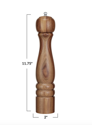 Acacia Wood Salt/Pepper Mill