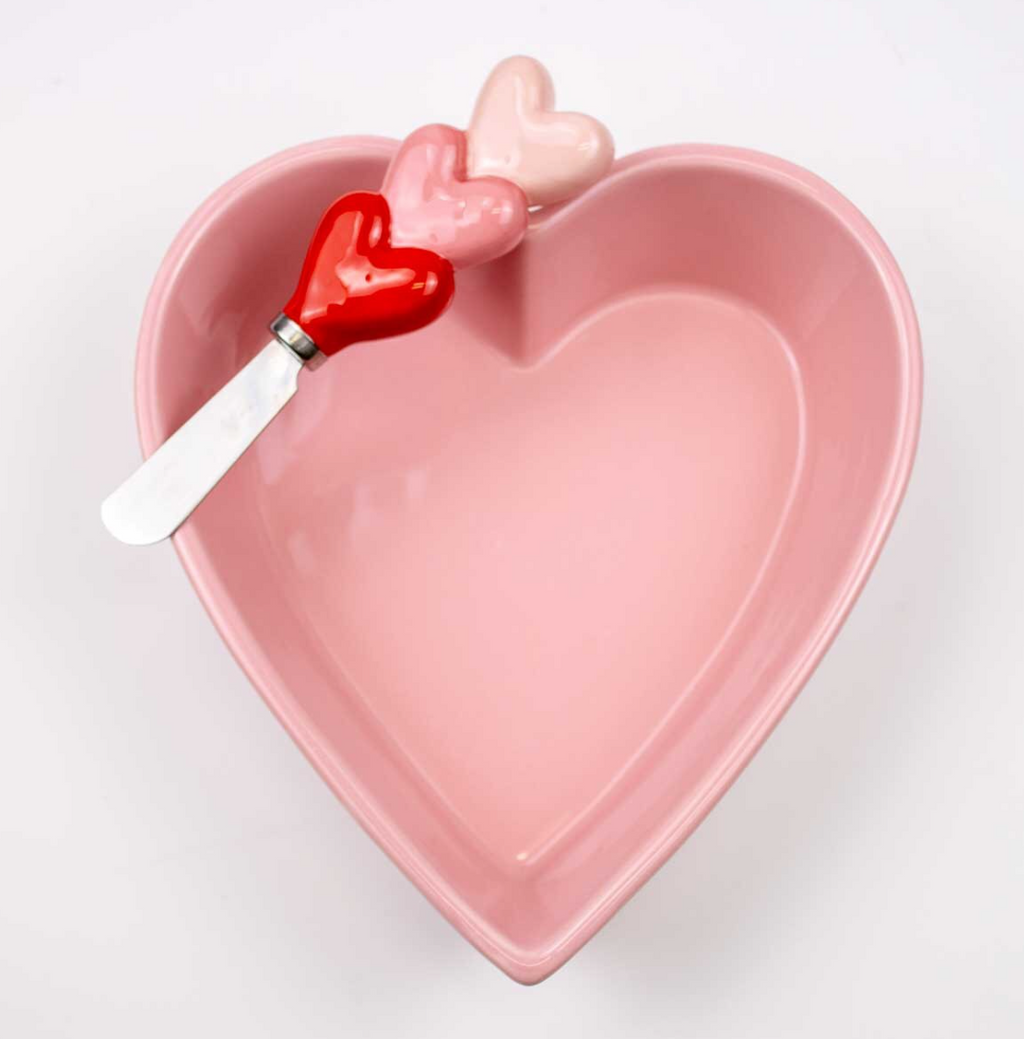 Heart Shaped Tidbit Dish