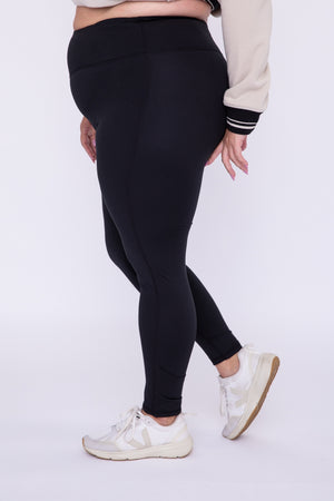 Essential Solid Leggings - Plus