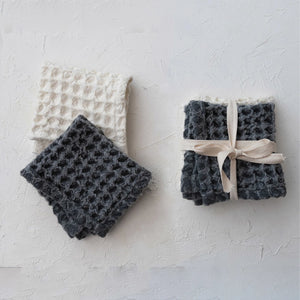 Waffle Weave Dish Cloths