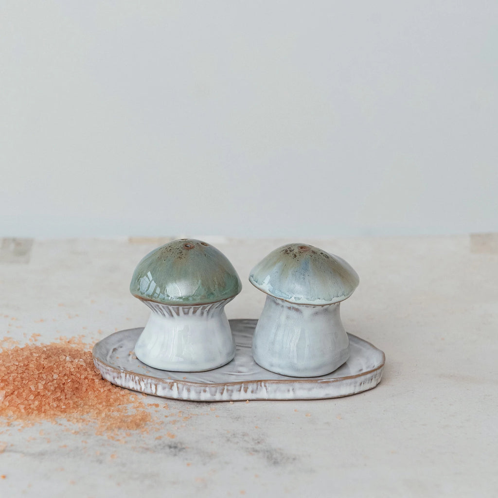 Mushroom Salt & Pepper Shaker Set
