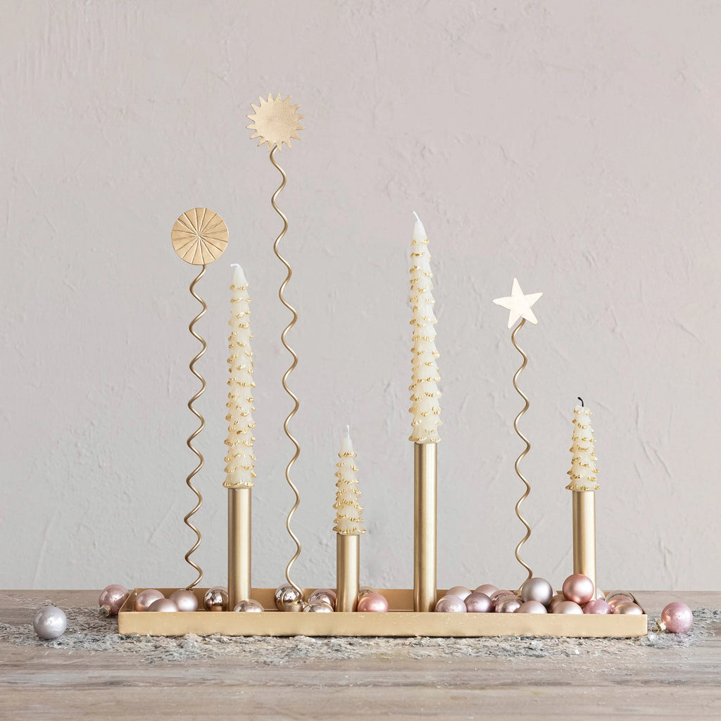 Metal Advent Candle Holder