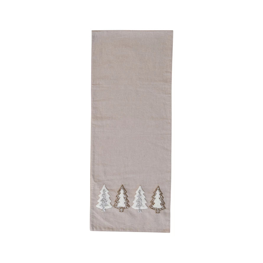 Cotton Chambray Table Runner