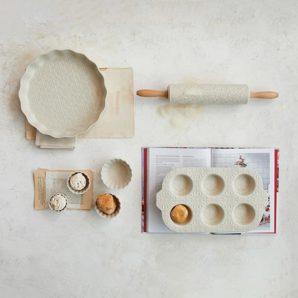 Embossed Fluted Bowls