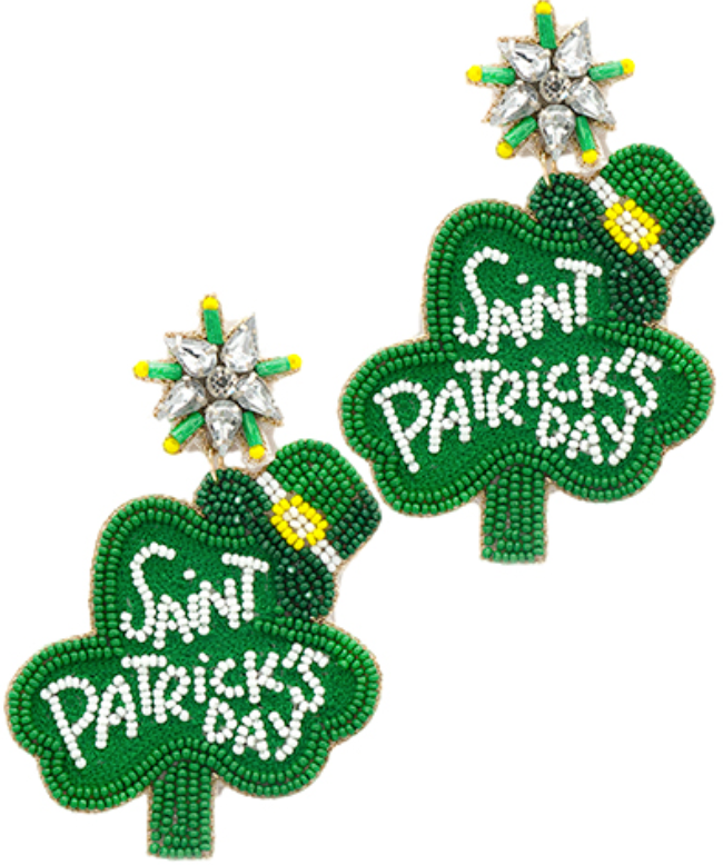 St. Patrick's Earrings